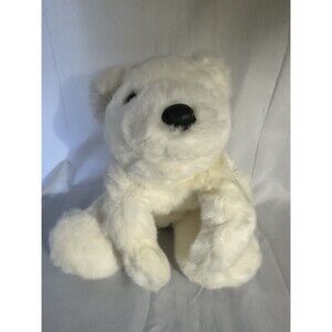 Vintage Applause Bravo Plush Polar Bear Milky Way #12192 8" Arctic Bear 1988